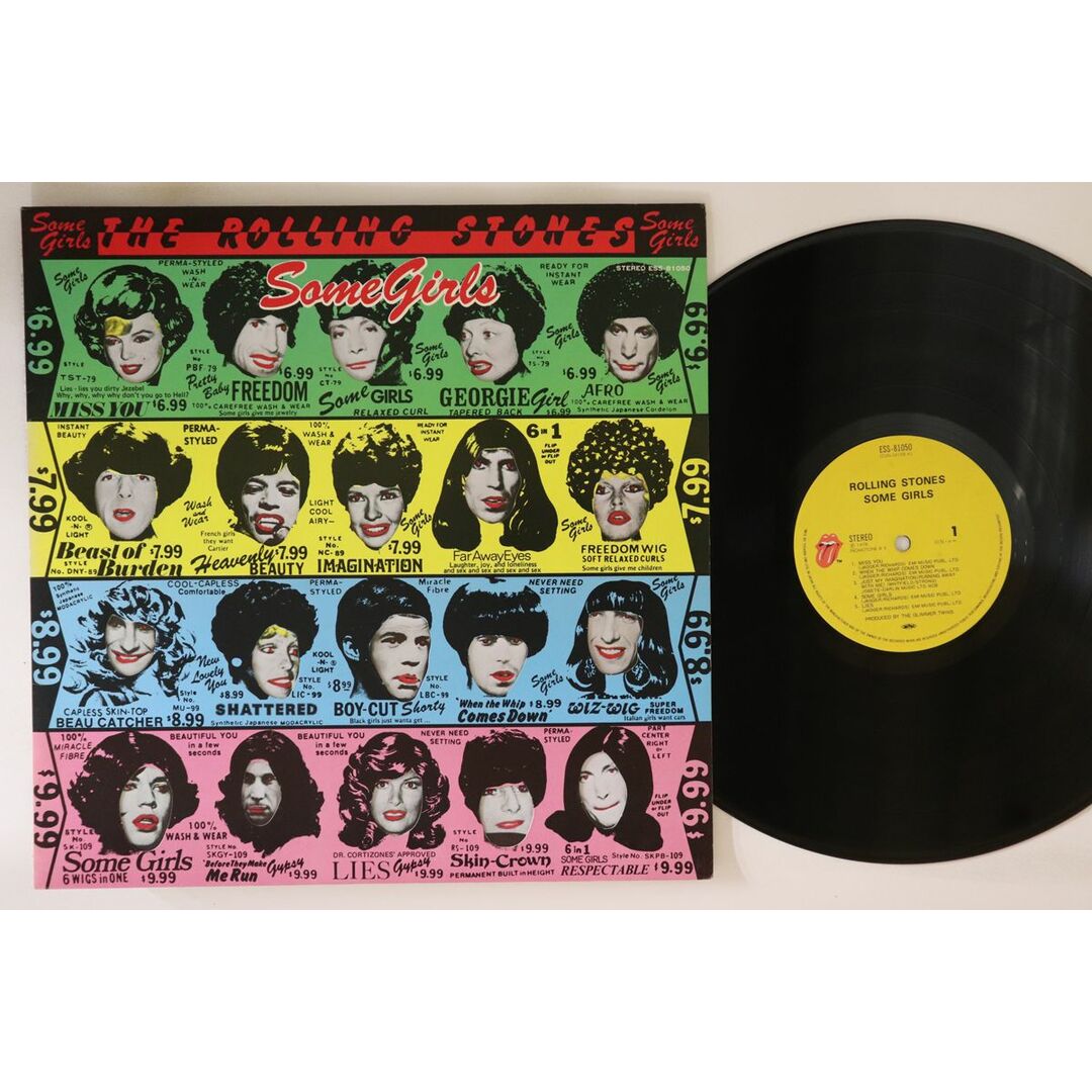 LP Rolling Stones Some Girls ESS81050 ROLLING STONES Japan Vinyl /00260 エンタメ/ホビーのエンタメ その他(その他)の商品写真