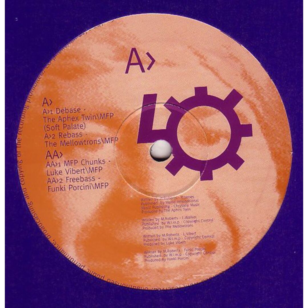 英12” The Mike Flowers Pops Meets Aphex Twin The Freebase Connection LOEP2 Lo Recordings /00250 エンタメ/ホビーのエンタメ その他(その他)の商品写真