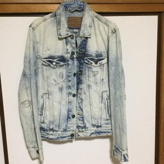 アメリカンイーグル(American Eagle)のアメリカンイーグル ライトウォッシュデニムジャケット Gジャン(Gジャン/デニムジャケット)