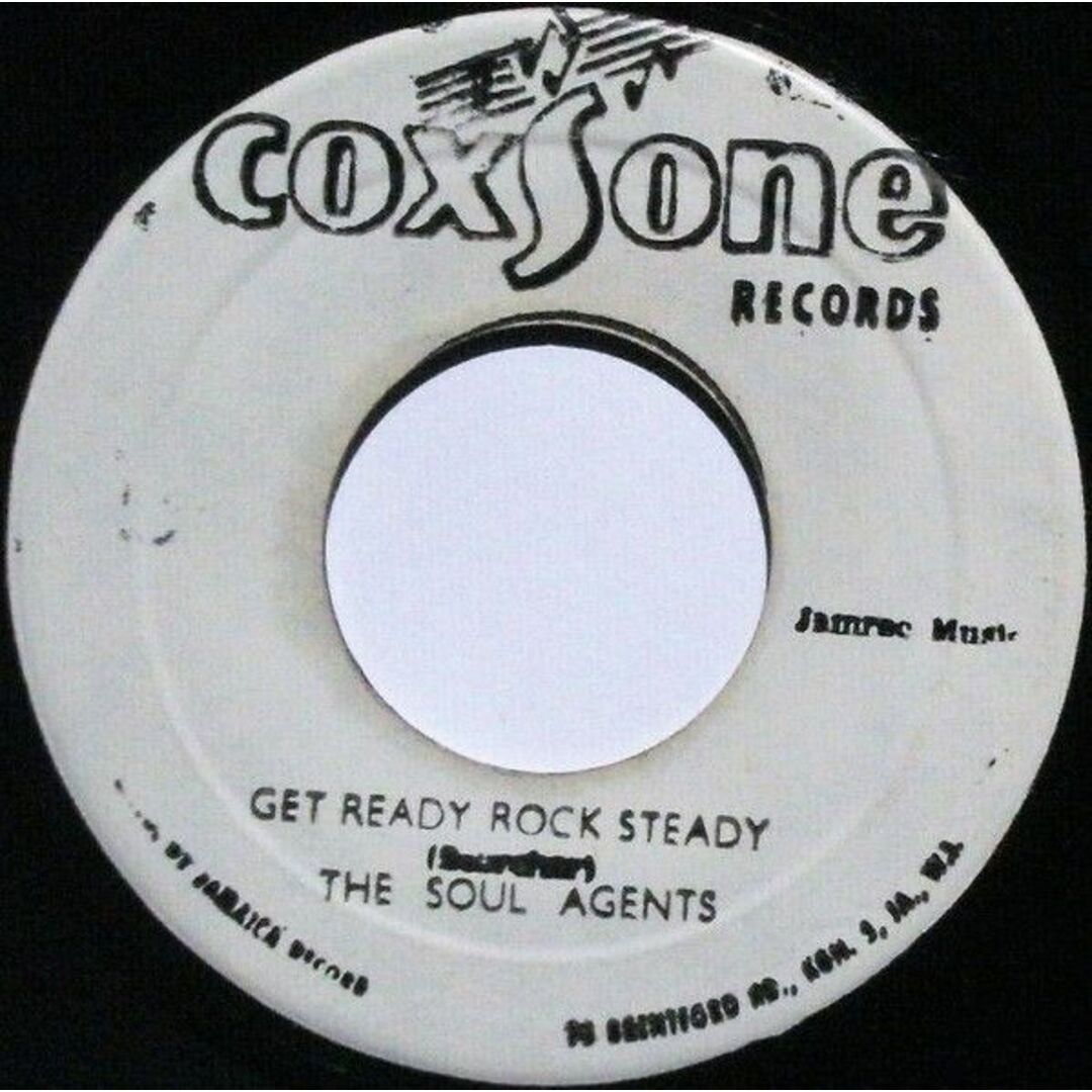 ジャマイカ7" Soul Agents / Bop & The Beltones Get Ready Rock Steady / Smile Like An Angel NONE Coxsone Records /00080 エンタメ/ホビーのエンタメ その他(その他)の商品写真
