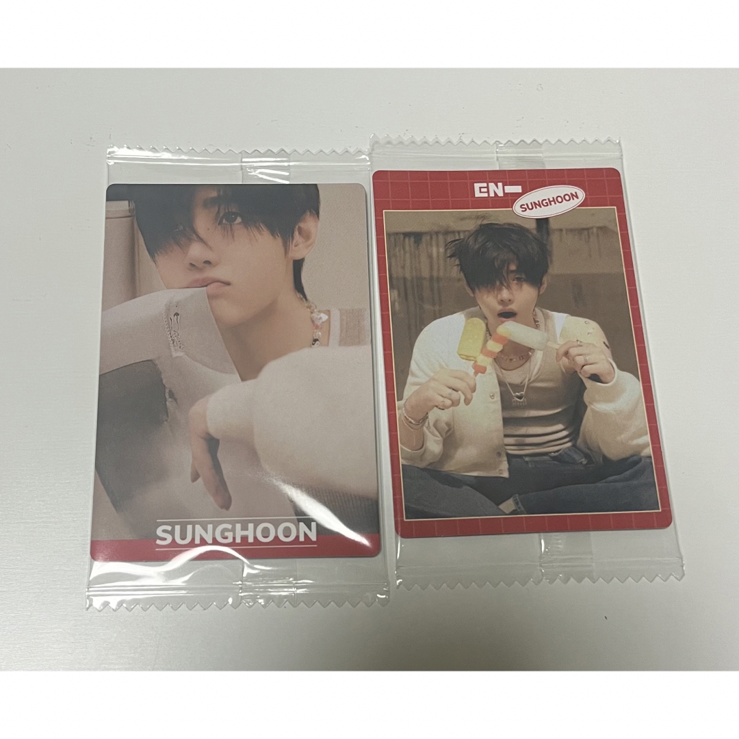 ENHYPEN(エンハイプン)のソンフン ウエハース シール エンタメ/ホビーのタレントグッズ(アイドルグッズ)の商品写真