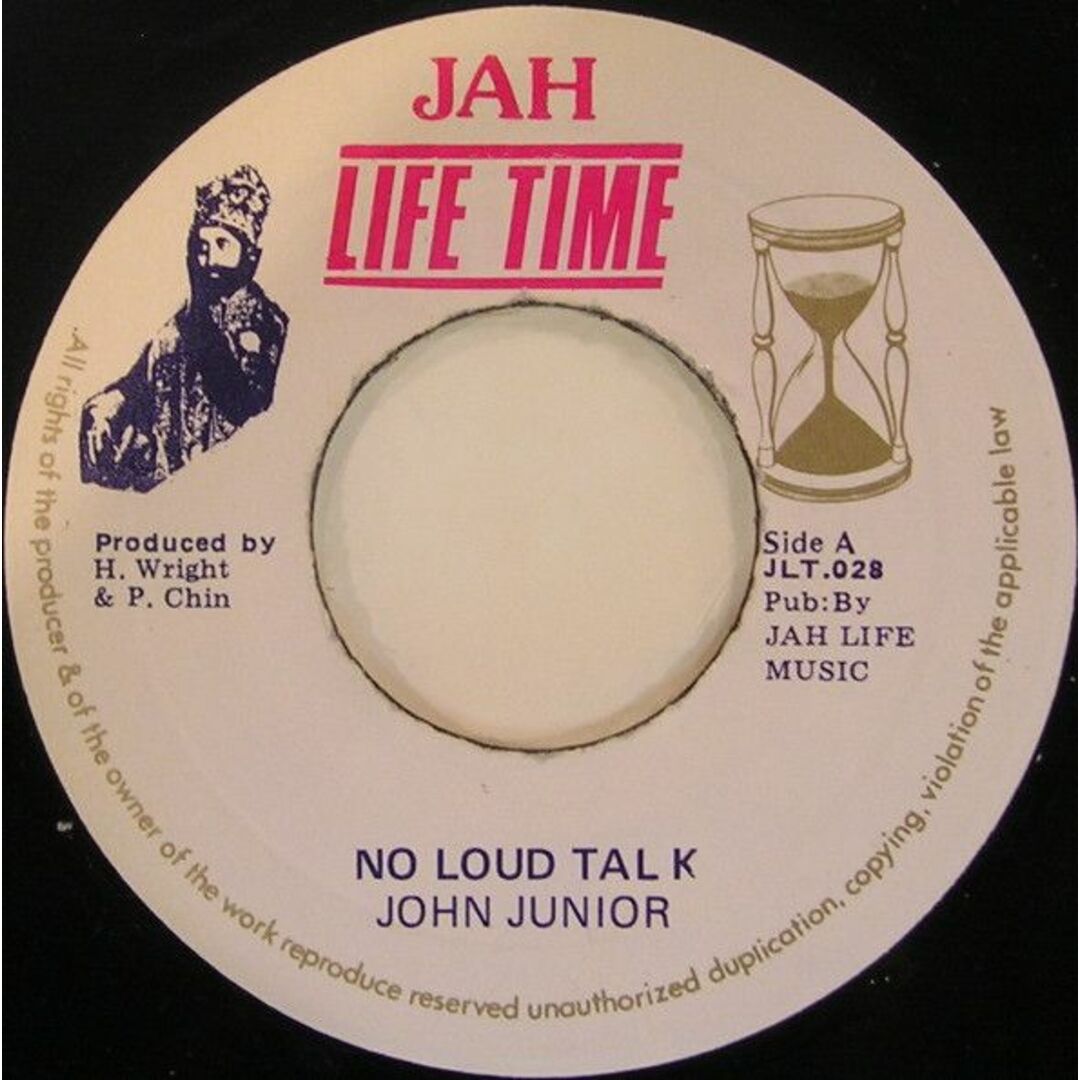 国不明7" John Junior No Loud Talk NONE Jah Life Time /00080 エンタメ/ホビーのエンタメ その他(その他)の商品写真