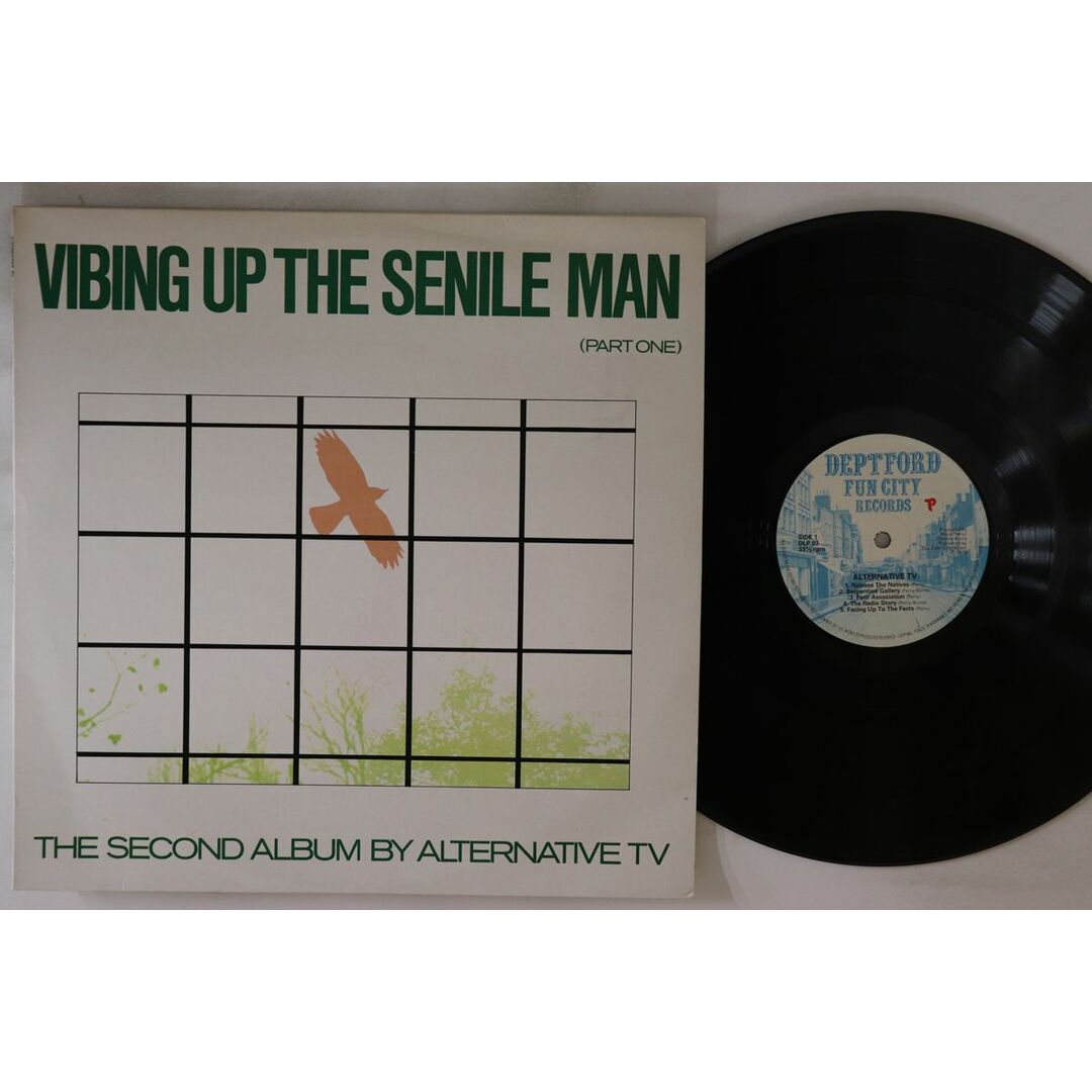 英LP Alternative TV Vibing Up The Senile Man (Part One) DLP03 Deptford Fun City Records /00260 エンタメ/ホビーのエンタメ その他(その他)の商品写真