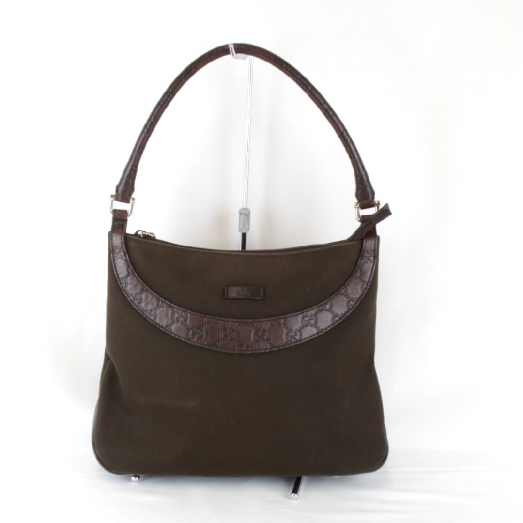 GUCCI - 『USED』 GUCCI グッチ 279152・521753・07 ショルダーバッグ キャンバス カーキ【中古】
