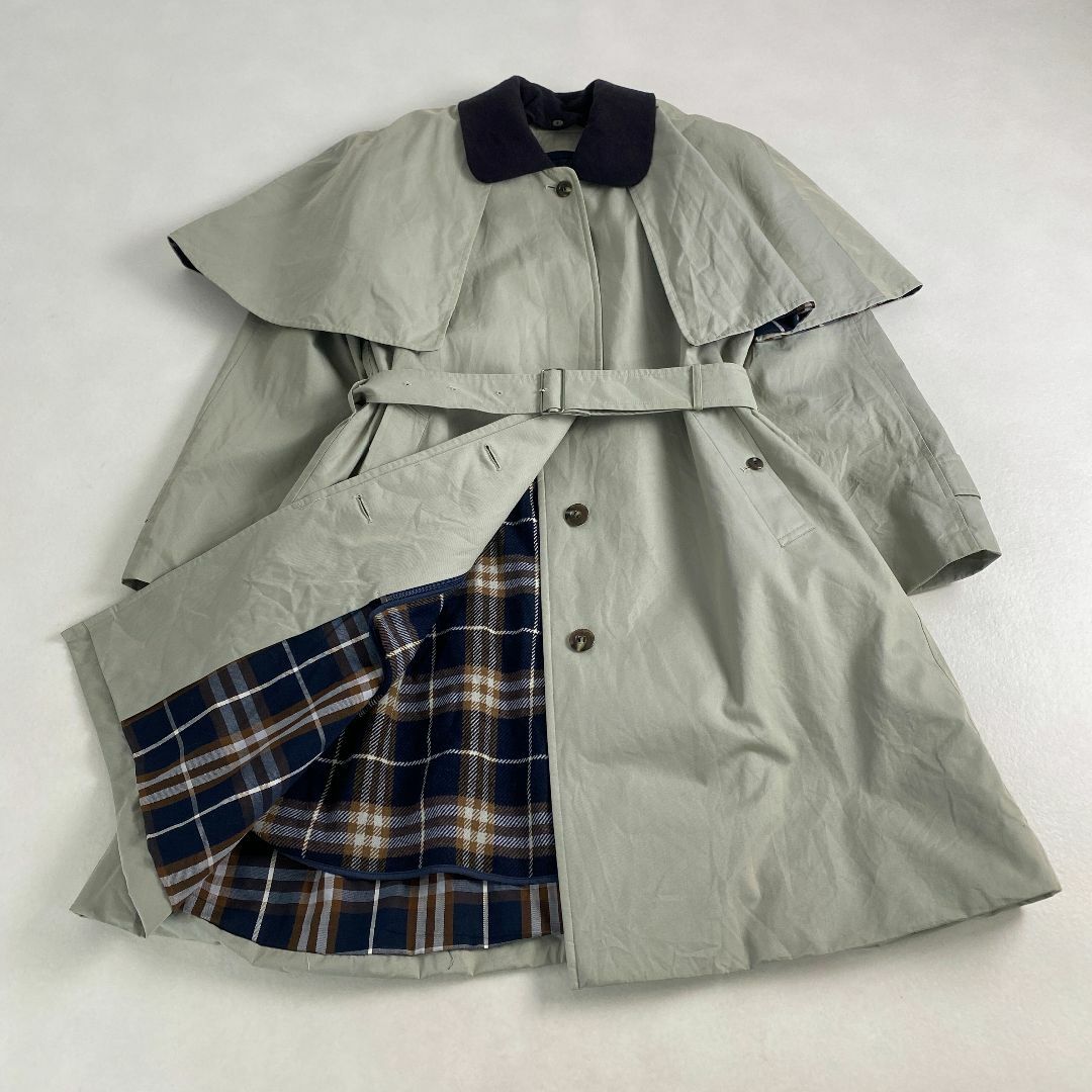 BURBERRY - バーバリー　ステンカラーコート　バーバリーズ　ライナー　ケープ付　ベルト　襟