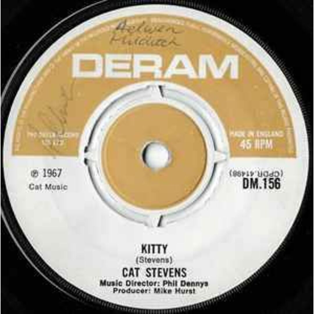 英7" Cat Stevens Kitty DM156 Deram /00080 エンタメ/ホビーのエンタメ その他(その他)の商品写真