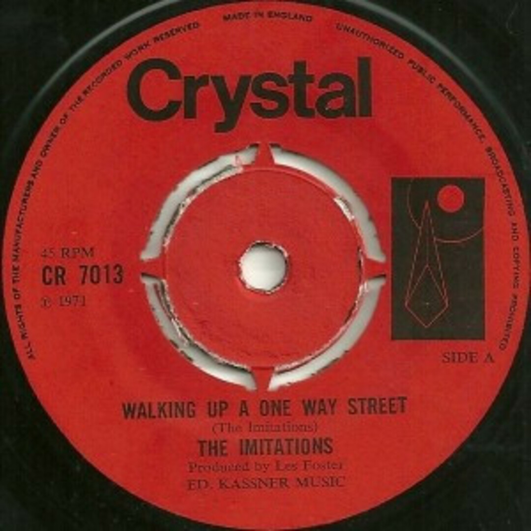 英7" The Imitations Walking Up A One Way Street CR7013 Crystal (2) /00080 エンタメ/ホビーのエンタメ その他(その他)の商品写真
