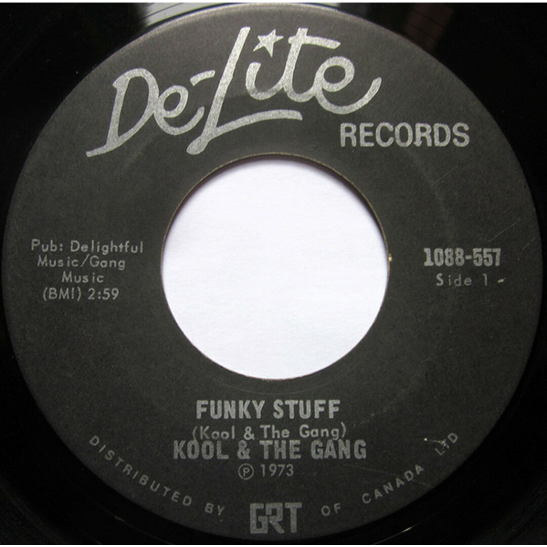 加7" Kool & The Gang Funky Stuff 1088557 De-Lite Records /00080 エンタメ/ホビーのエンタメ その他(その他)の商品写真