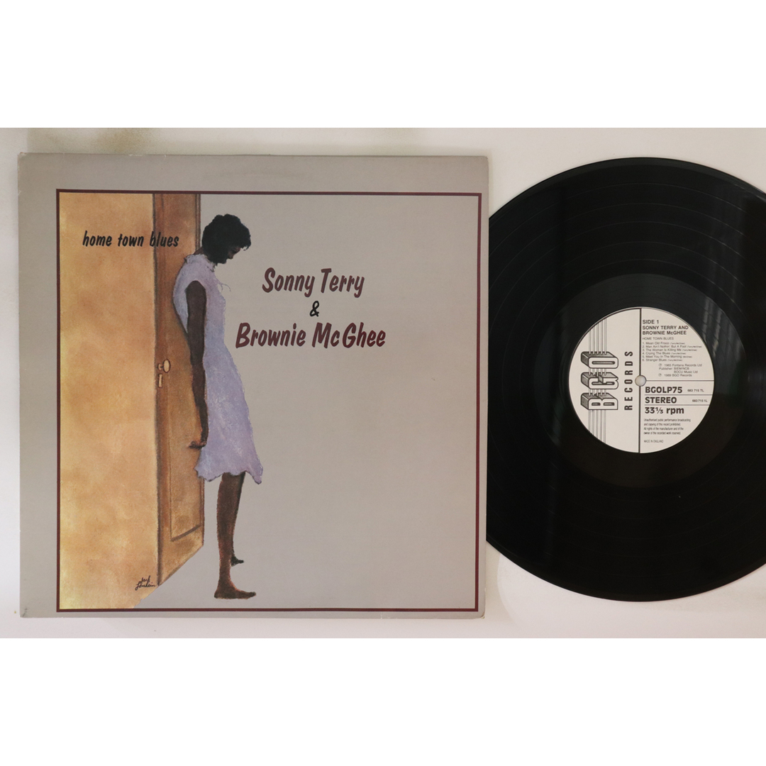 英LP Sonny Terry, Brownie Mcghee Home Town Blues BGOLP75 BGO /00260 エンタメ/ホビーのエンタメ その他(その他)の商品写真