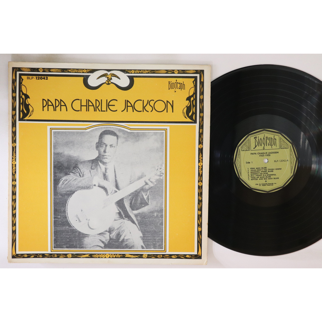 米LP Papa Charlie Jackson Papa Charlie Jackson BLP12042 BIOGRAPH /00260 エンタメ/ホビーのエンタメ その他(その他)の商品写真