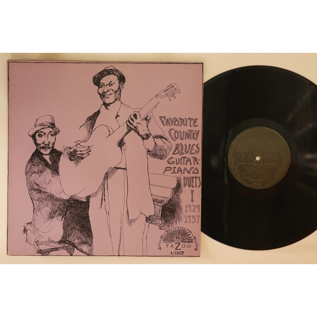 米LP Various Favorite Country Blues Guitar-piano Duets (1929-1937) L1015 YAZOO /00260 エンタメ/ホビーのエンタメ その他(その他)の商品写真