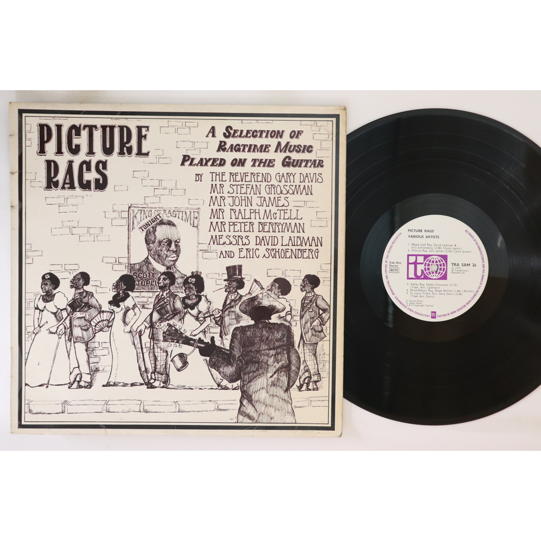 英LP Various Picture Rags TRASAM26 TRANSATLANTIC /00260 エンタメ/ホビーのエンタメ その他(その他)の商品写真