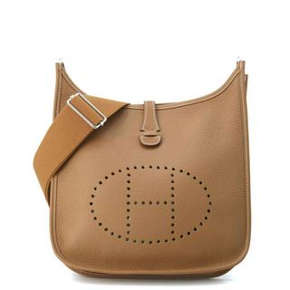 エルメス(HERMES)のエルメス ショルダーバッグ エブリン3 PM ゴールド/シルバー金具 トリヨンクレマンス W刻印(ショルダーバッグ)