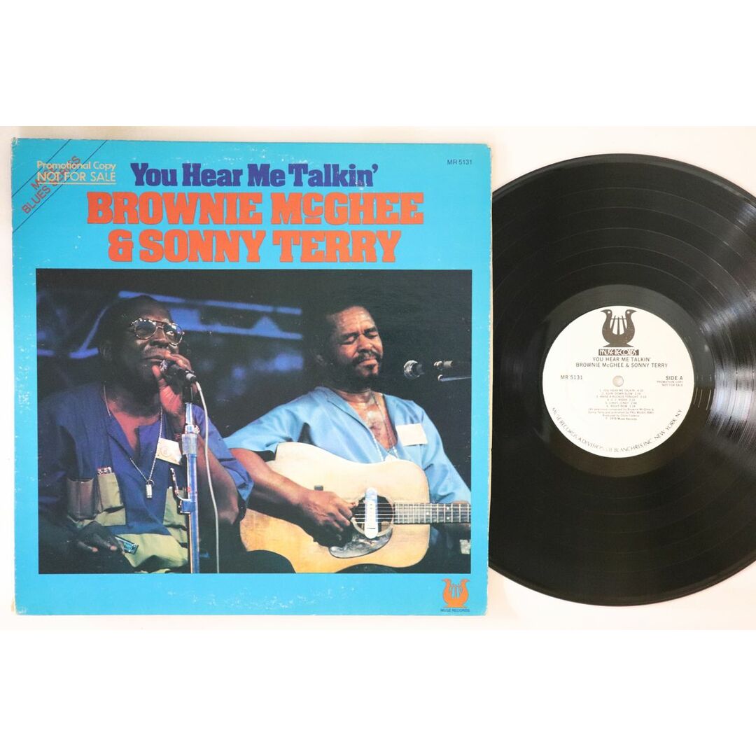米LP Brownie Mcghee, Sonny Terry You Hear Me Talkin MR5131PROMO MUSE プロモ /00260 エンタメ/ホビーのエンタメ その他(その他)の商品写真