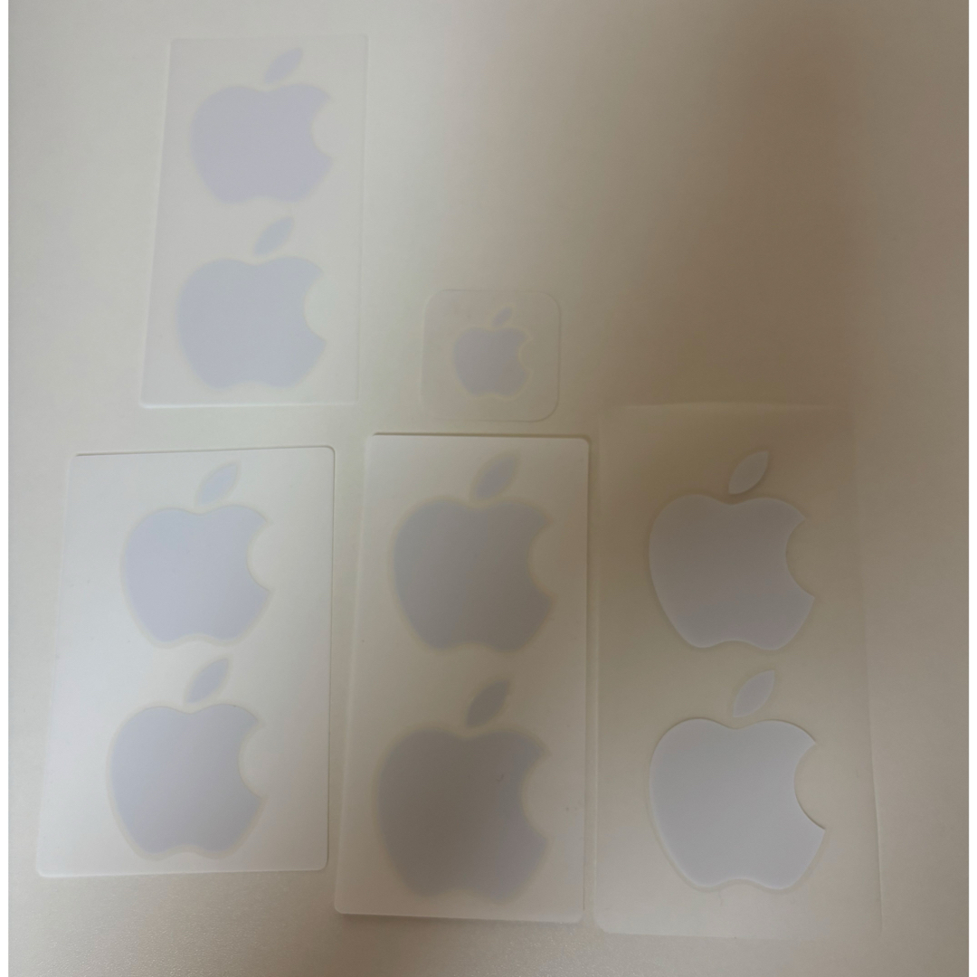 Apple(アップル)のアップル apple ステッカー 5枚 インテリア/住まい/日用品の文房具(シール)の商品写真