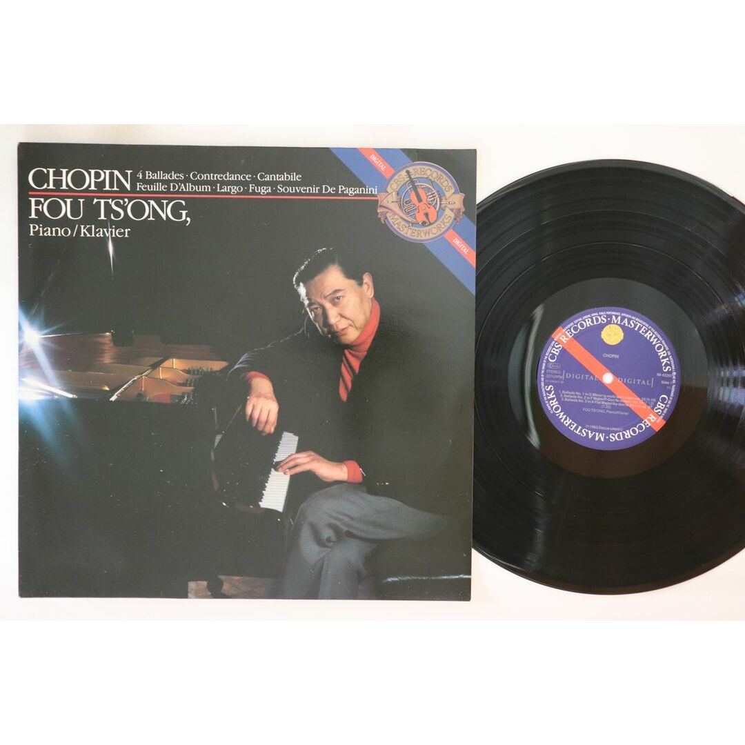 蘭LP Fou Tsong Chopin: 4 Ballades / Contredance / Cantabile / Feuille Dalbum / Largo / Fuga / Souvenir De Paganini IM42207 /00260 エンタメ/ホビーのエンタメ その他(その他)の商品写真