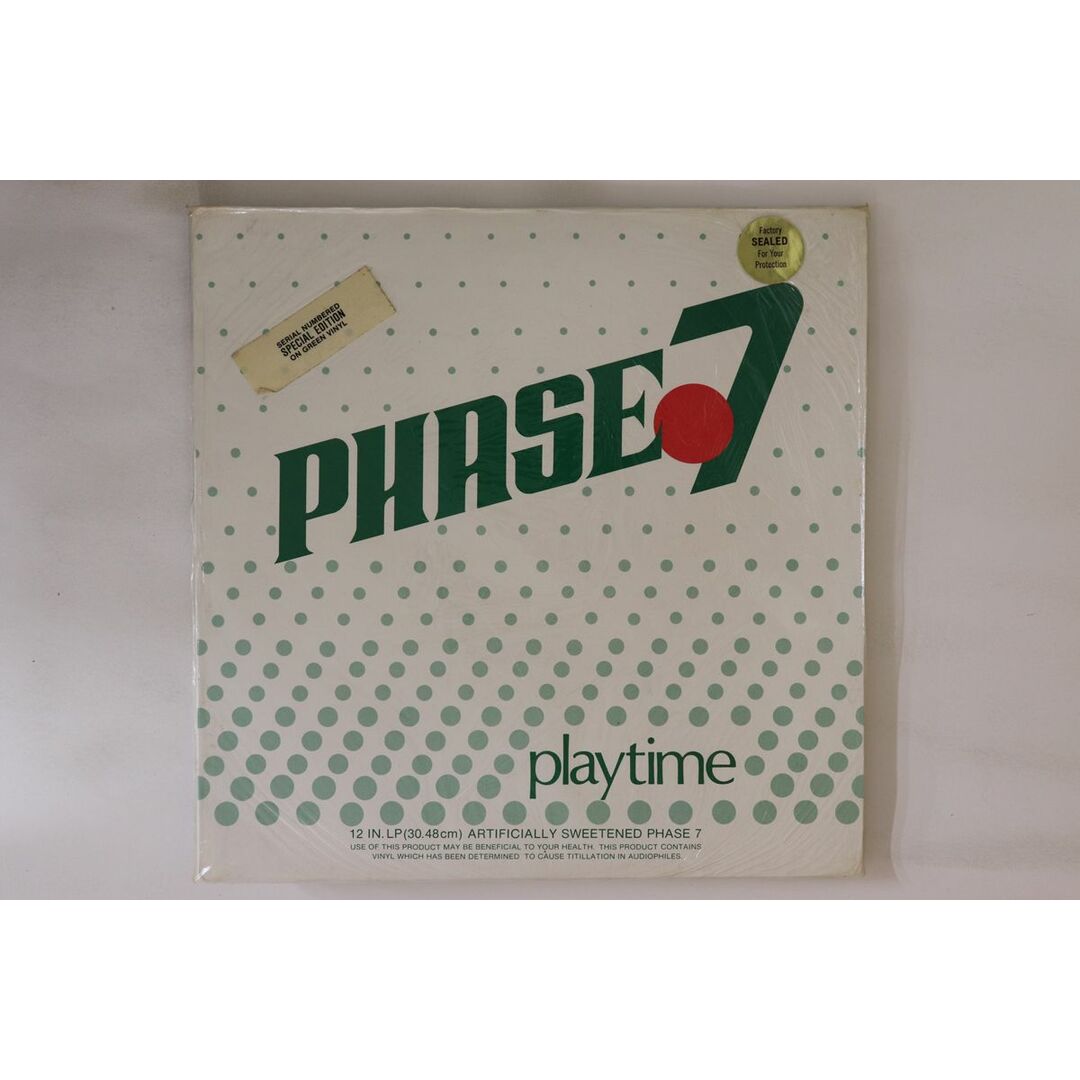米LP Phase 7 Playtime BRS1008 BROAD 未開封 /00260 エンタメ/ホビーのエンタメ その他(その他)の商品写真