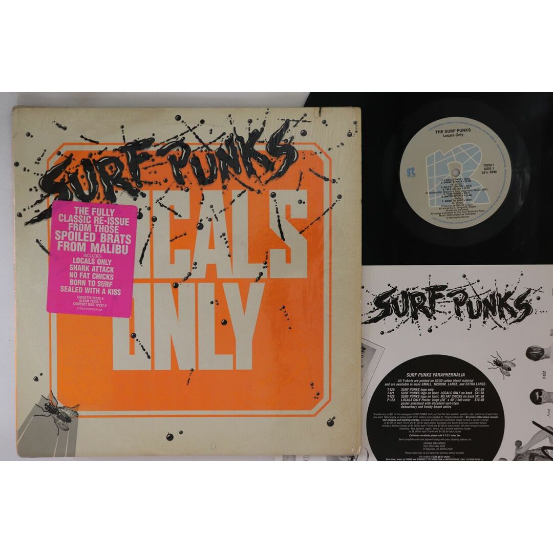 米LP Surf Punks Locals Only 722321 RESTLESS /00260 エンタメ/ホビーのエンタメ その他(その他)の商品写真