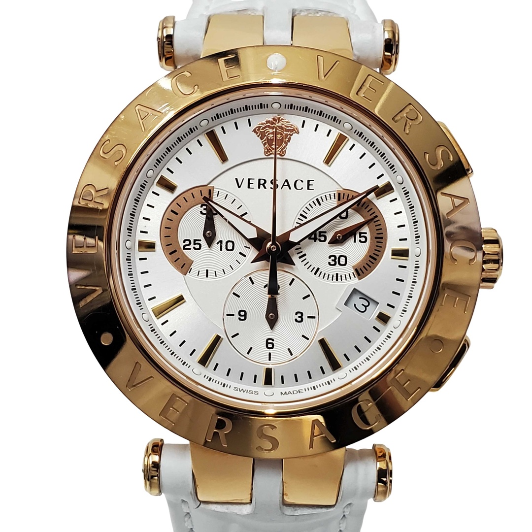 おトク情報がいっぱい! VERSACE - VERSACE ヴェルサーチ V-RACE CHRONO VERQ00220 ヴェルサーチ