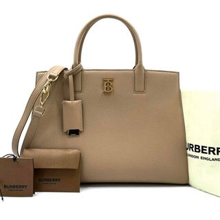 バーバリー(BURBERRY)の【現行・極美品】 バーバリー フランシス 2way ハンドバッグ TB ベージュ(ハンドバッグ)