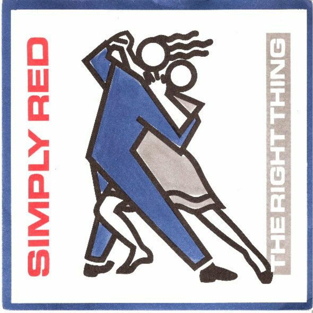 英7" Simply Red The Right Thing YZ103 WEA, WEA /00080 エンタメ/ホビーのエンタメ その他(その他)の商品写真