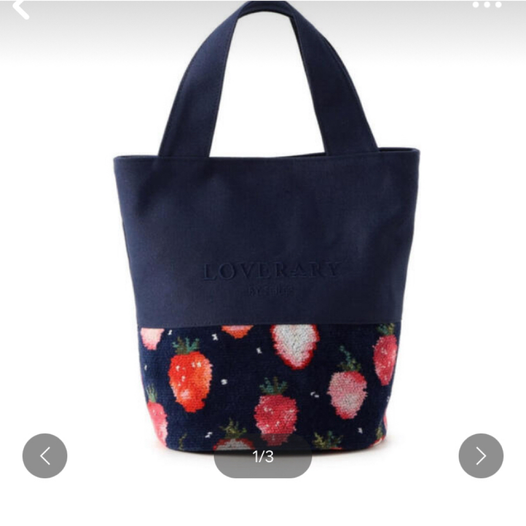 FEILER - 新品タグ付き　フェイラー♡ストロベリードット　トートバッグ