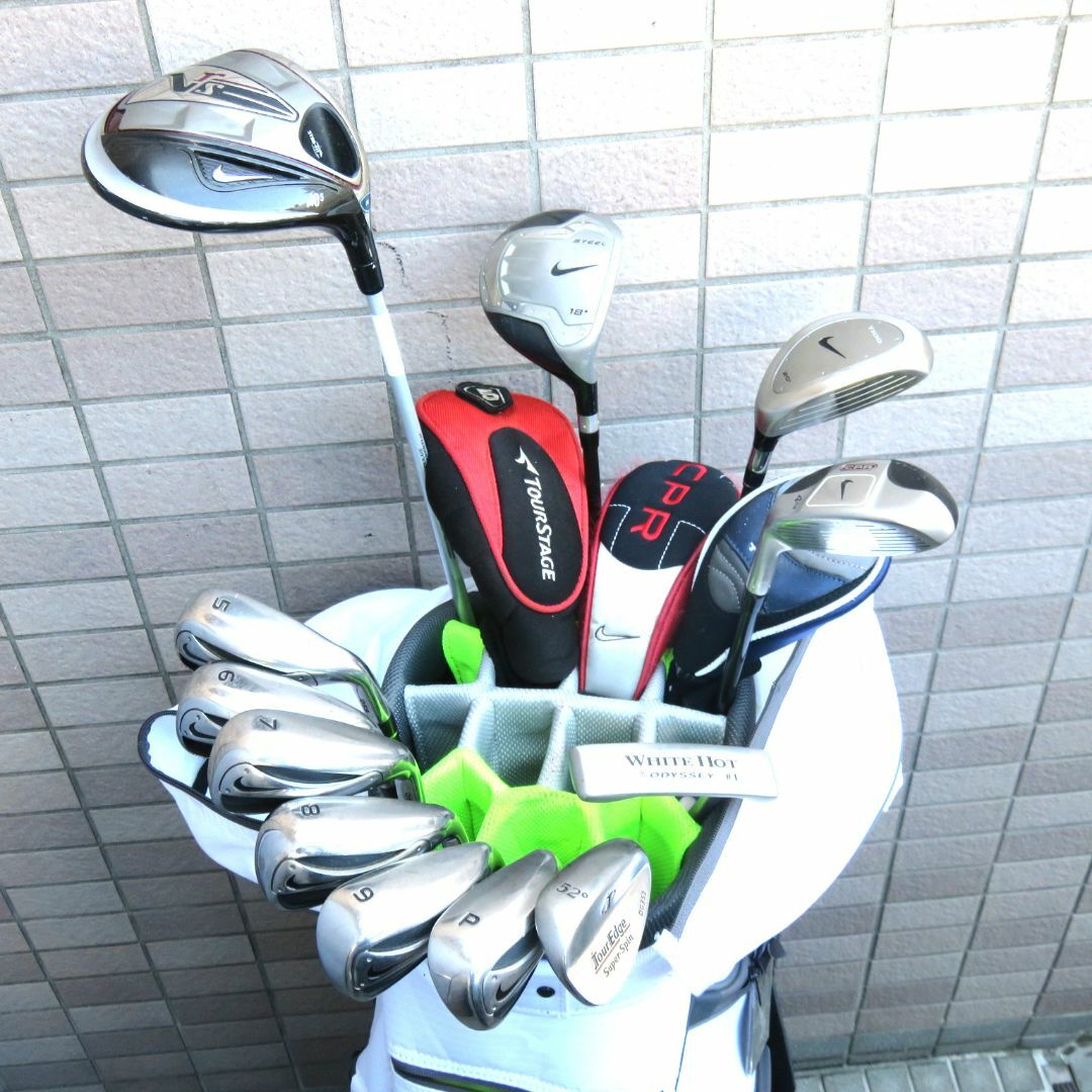 ゴルフセット　 ナイキ　1W　FW UT アイアン パター　12本　右利き