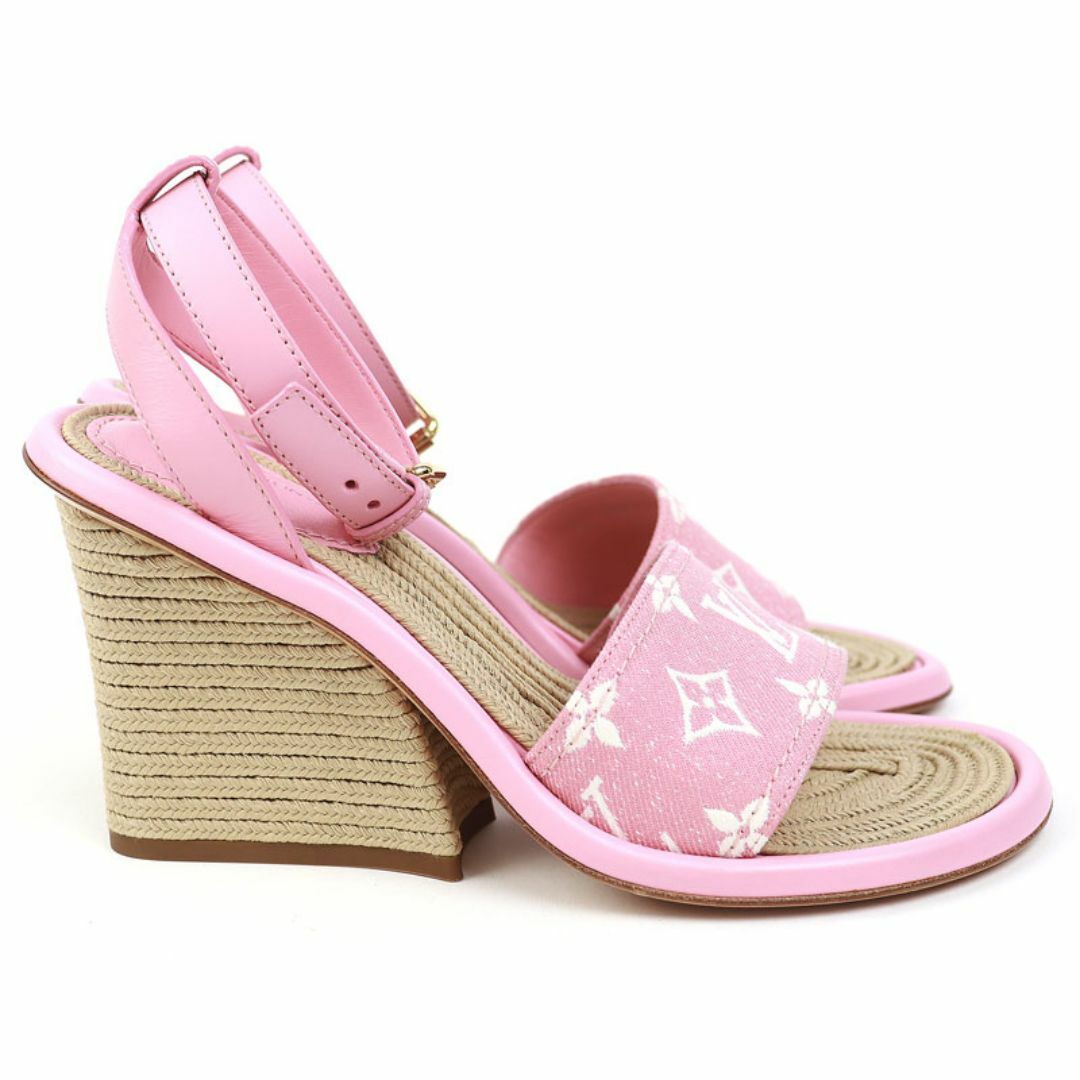 ルイヴィトン LOUISVUITTON モノグラムデニム ミュール ピンク 楽天市場】【中古】LOUIS VUITTON （ルイヴィトン） ﾓﾉｸﾞﾗﾑﾃﾞﾆﾑ