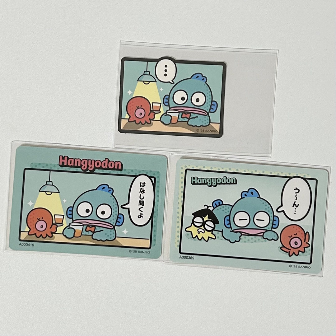 サンリオ(サンリオ)のサンリオ sanrio コレクターズカードプラス ハンギョドン エンタメ/ホビーのおもちゃ/ぬいぐるみ(キャラクターグッズ)の商品写真