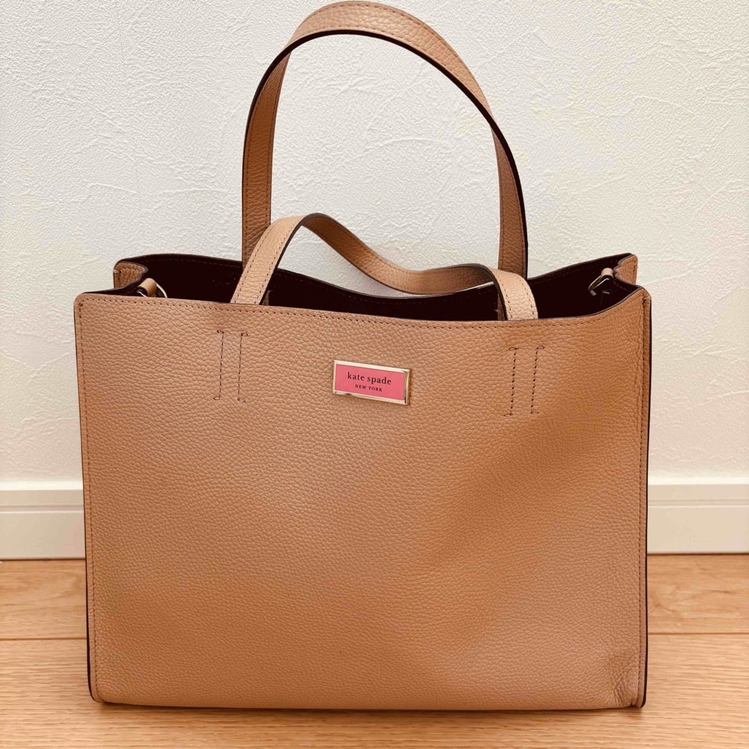 ＼半額SALE／ Kate トートバッグ ピンクベージュ Spade バッグ