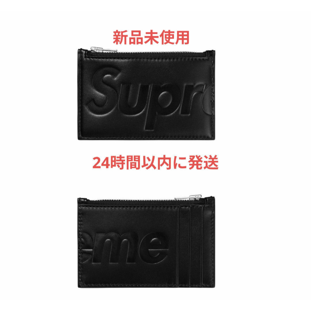 Supreme(シュプリーム)のSupreme Leather Zip Card Holder メンズのファッション小物(コインケース/小銭入れ)の商品写真