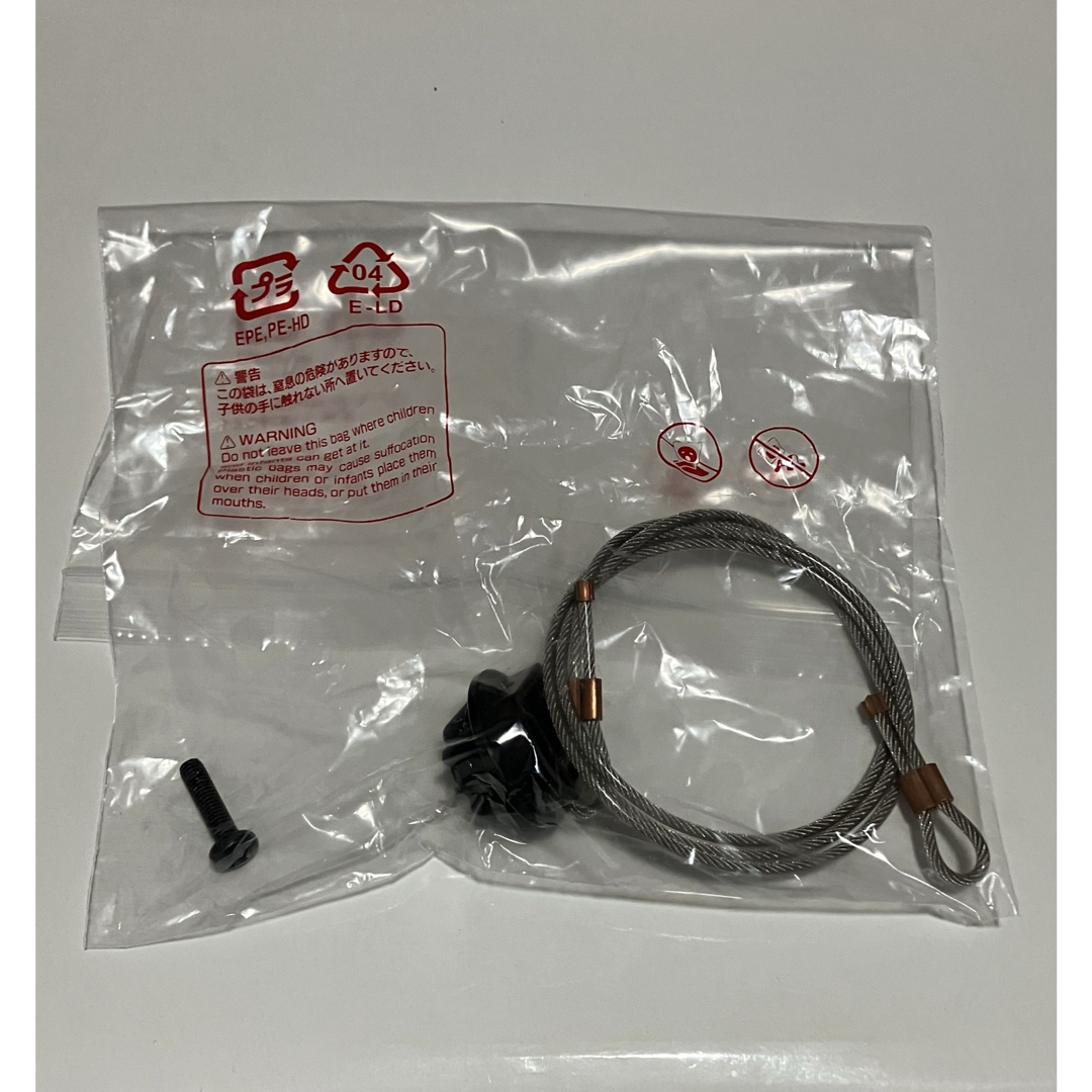 未使用 ハイセンス 液晶テレビ 【 転倒防止 ワイヤー 】耐震 固定用 送料込み スマホ/家電/カメラのテレビ/映像機器(その他)の商品写真
