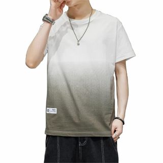 【人気商品】[Goodfeel] 夏服 メンズ tシャツ メンズ 半袖 プリント(その他)
