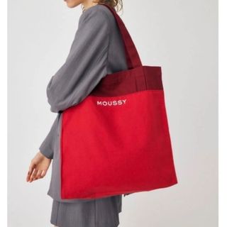 マウジー(moussy)の【即日発送】MOUSSY EVERYDAY トートバッグ レッド(トートバッグ)