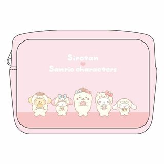 【新着商品】しろたん × サンリオキャラクターズ ミニスクエアポーチ b(その他)