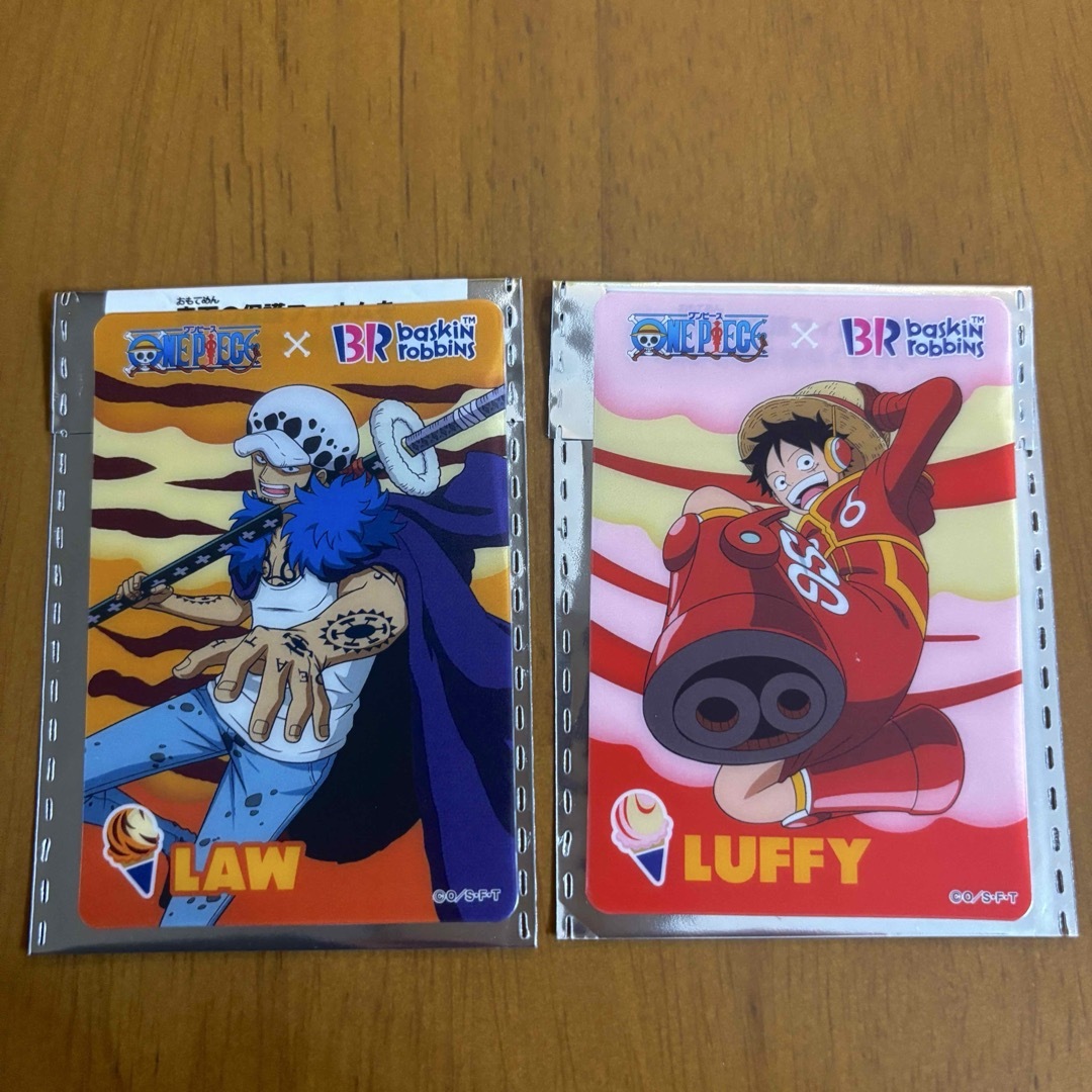 31 ONE PIECE コレクションカード 2枚 エンタメ/ホビーのアニメグッズ(カード)の商品写真