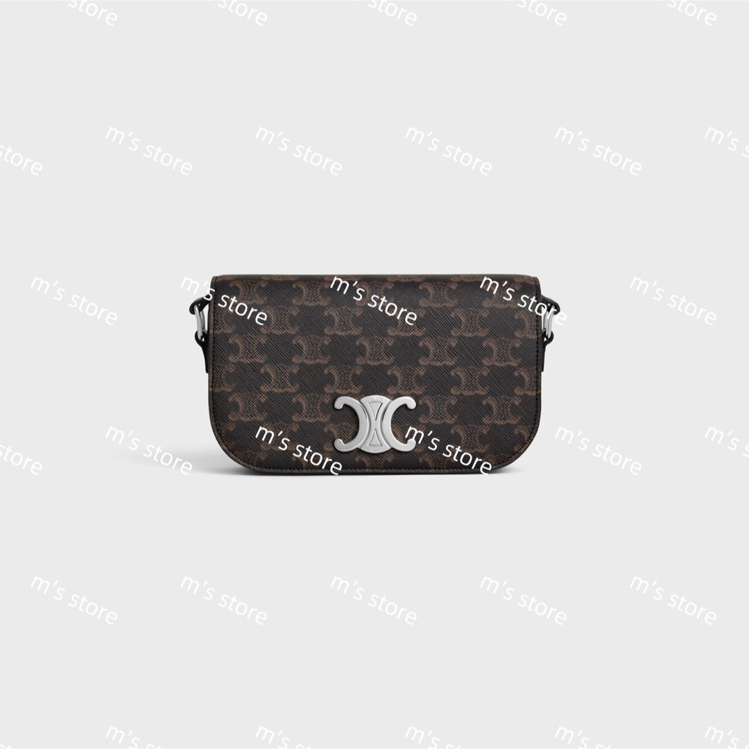 CELINE(セリーヌ)の新品 定価以下 CELINE セリーヌ スモール トリオンフ クロスボディバッグ メンズのバッグ(ボディーバッグ)の商品写真