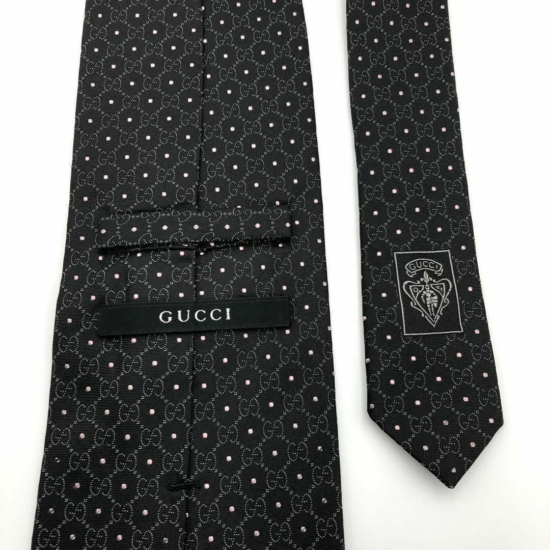 GUCCI - グッチ GUCCI ネクタイ GG柄 シルク ブラックの通販 by GUCCI - グッチ GUCCI ネクタイ GG柄 シルク ブラックの通販 by