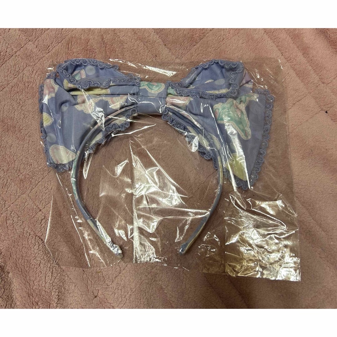 Angelic Pretty(アンジェリックプリティー)のAngelicPretty fancy paper doll  カチューシャ レディースのヘアアクセサリー(カチューシャ)の商品写真