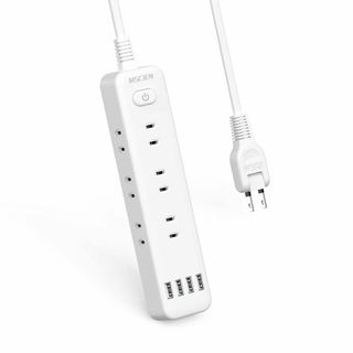 Mscienエムサイン 延長コード 2m 電源タップ usb付き 9個AC口 4(PC周辺機器)