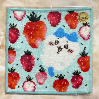 フェイラー(FEILER)のフェイラー×ちいかわ♡コラボ♡ハチワレ ストロベリードット♡ハンカチ♡いちご♡苺(ハンカチ)