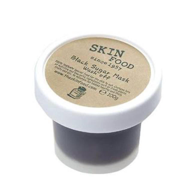 SKIN FOOD(スキンフード)のスキンフード♡ブラックシュガー♡スクラブ コスメ/美容のスキンケア/基礎化粧品(パック/フェイスマスク)の商品写真