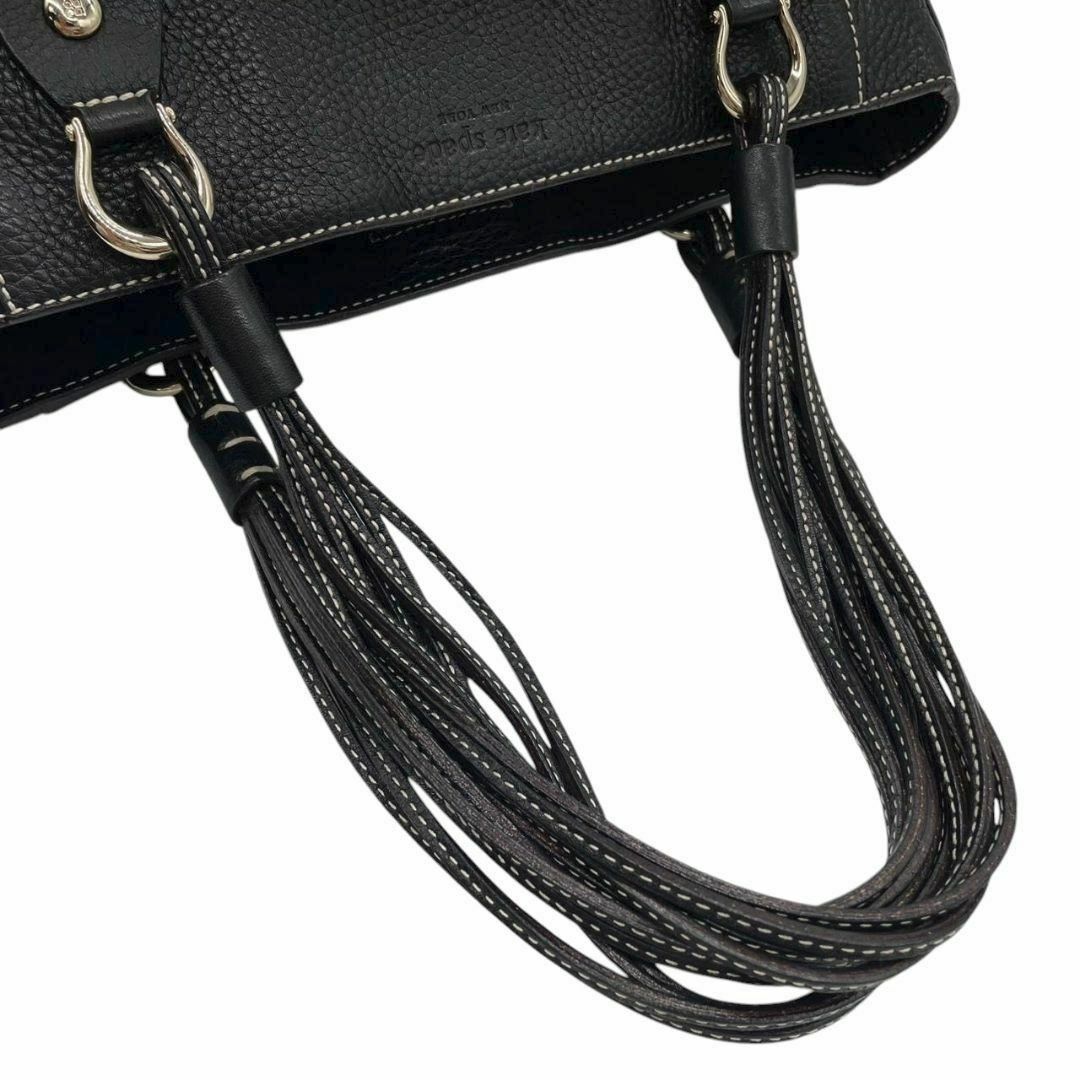 Cole Haan - コールハーン ハンドバッグ 黒 レザー タッセル