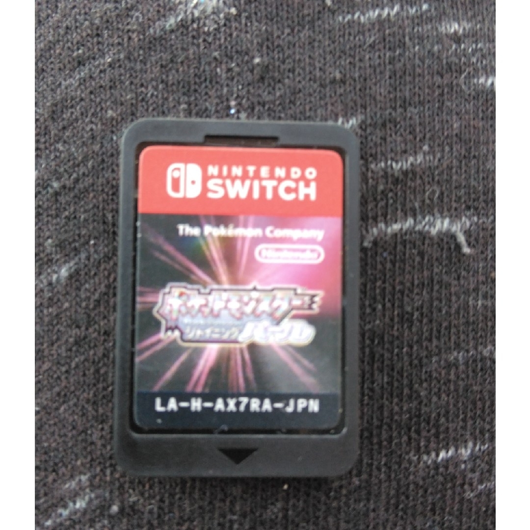 Nintendo Switch(ニンテンドースイッチ)のポケットモンスターパープル エンタメ/ホビーのゲームソフト/ゲーム機本体(家庭用ゲームソフト)の商品写真