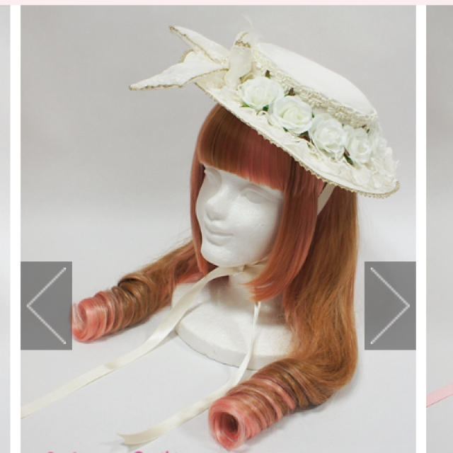 Angelic Pretty(アンジェリックプリティー)のdream rose hat レディースの帽子(ハット)の商品写真