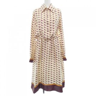 GUCCI - グッチ 633291 ZAFQU 花柄ワンピース レディース 42の GUCCI - グッチ 633291 ZAFQU 花柄ワンピース レディース 42の