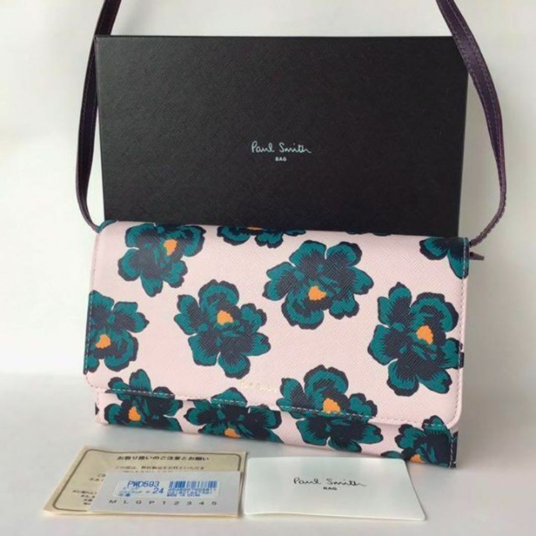 Paul Smith - ポールスミス★ ハワイアンブルーム 新品 ショルダーバッグ ピンク
