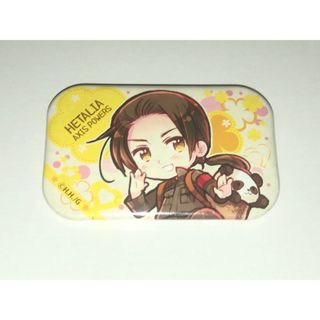 レア　ヘタリア　ヒサゴ　よこ長缶バッジ　中国(バッジ/ピンバッジ)