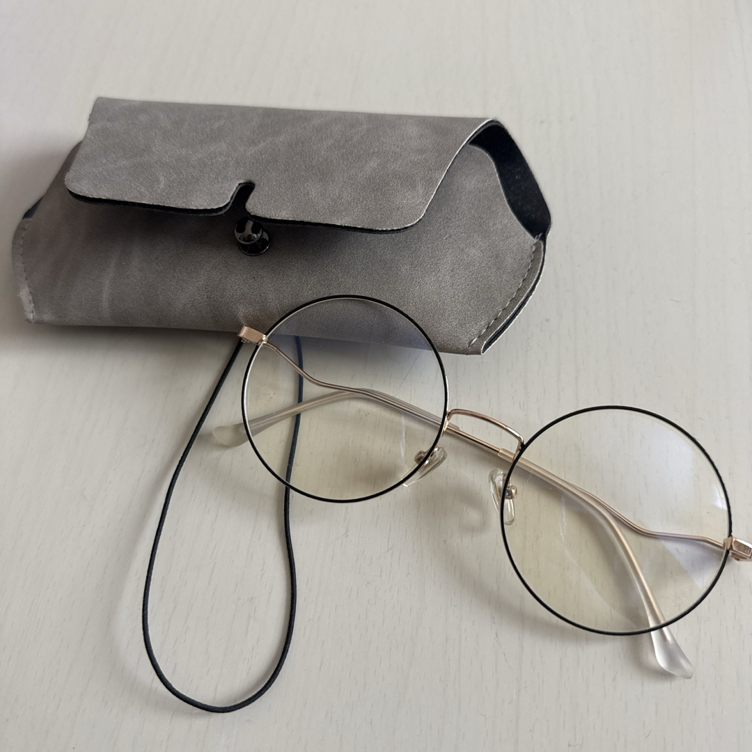 ブルーライトカット眼鏡 レディースのファッション小物(サングラス/メガネ)の商品写真