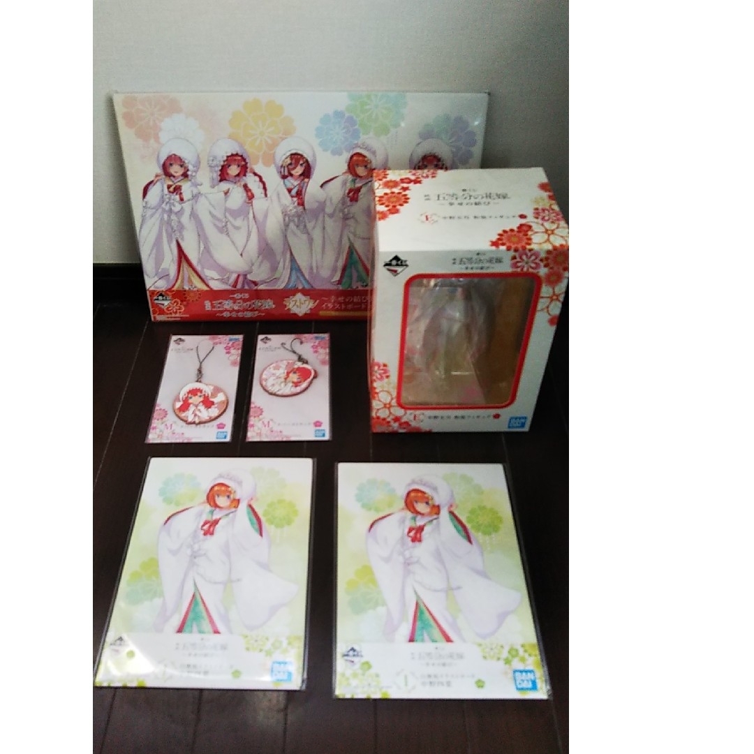 BANDAI - 五等分の花嫁　幸せの結び E賞中野五月 和装フィギュア、ラストワン賞他　匿名配送
